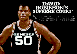 David Robinson's Supreme Court